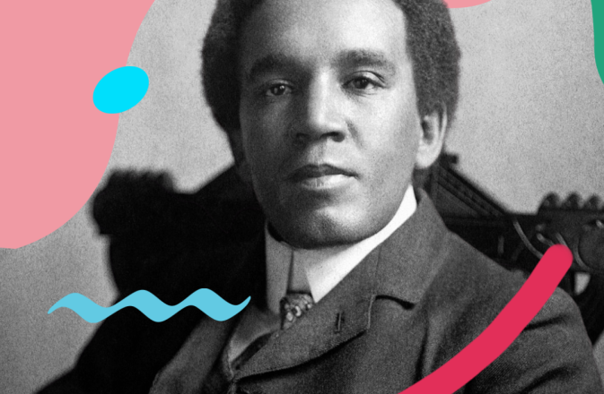 Black and white image of Coleridge-Taylor with Season branding included.