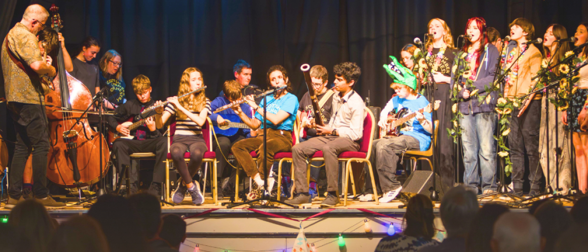 Vibe in the Borders group play in Melrose