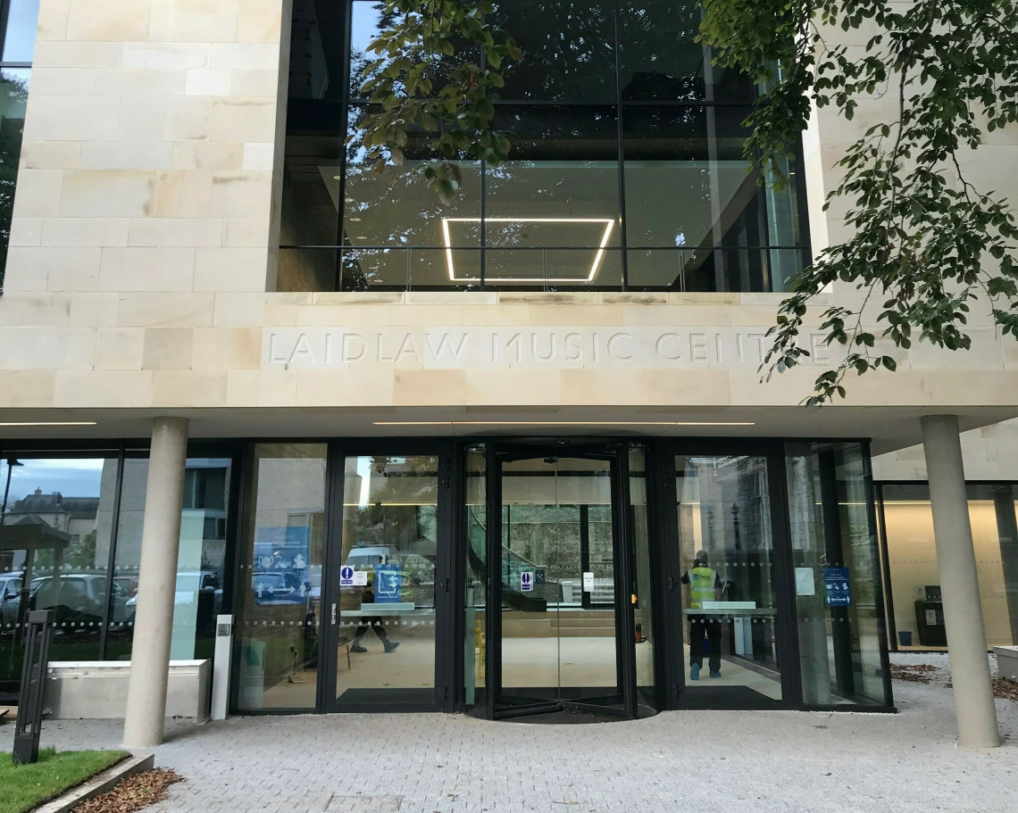 Entrance to Laidlaw Centre