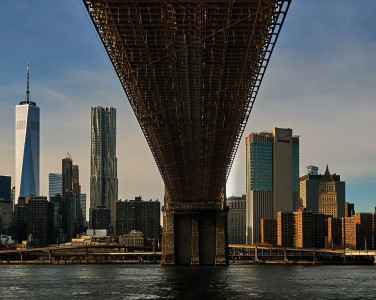 The new york skyline